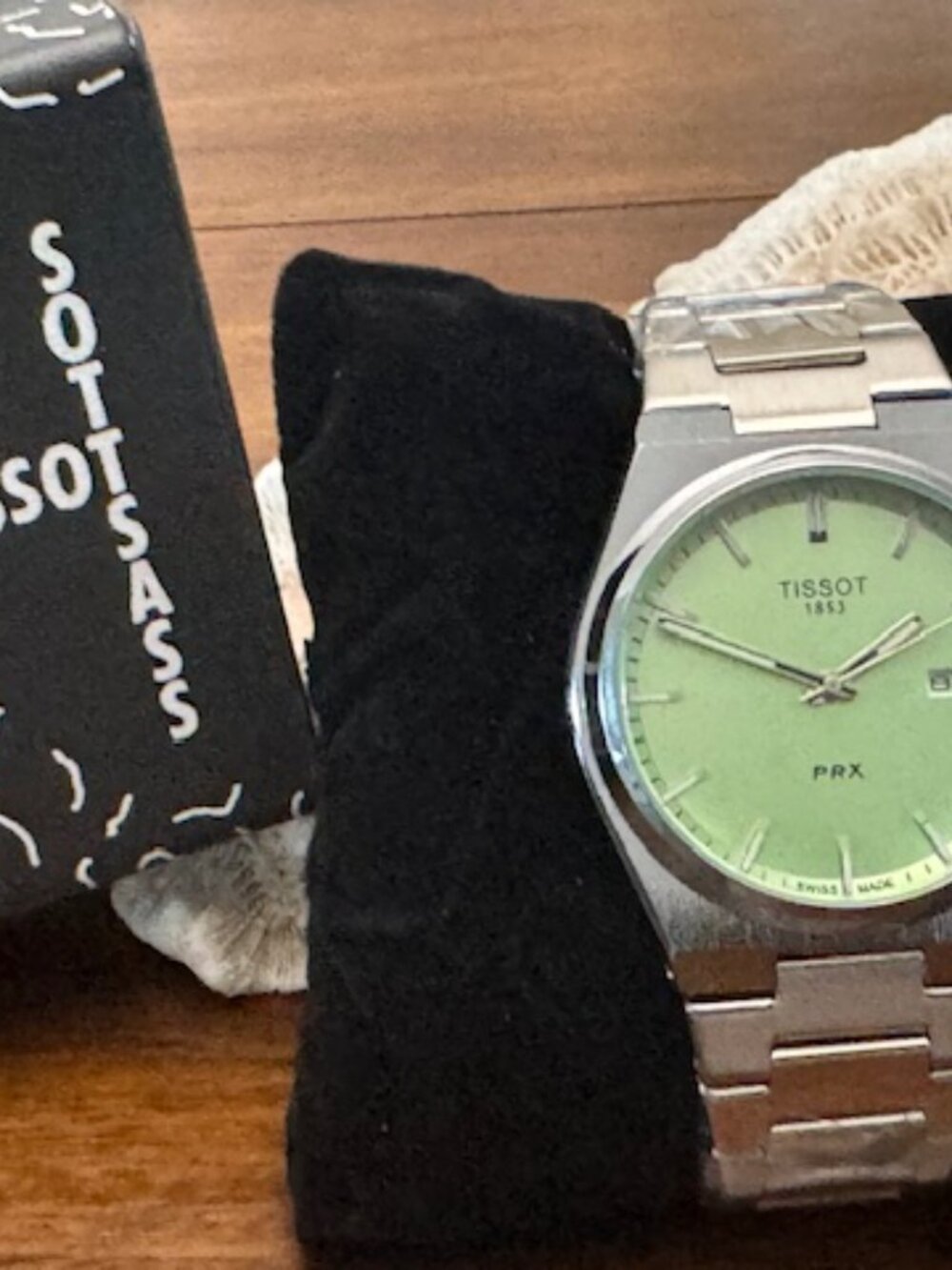 NEW - PRX Men's Quartz Watch w/ Mint Green Dial 40mm Model: T137.410.11.091.01 - Picture 4 of 13